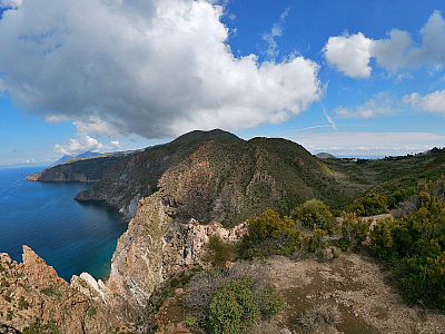 Ostrov Lipari (Sicílie - Itálie)