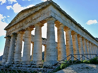 Řecký chrám v Segesta (Sicílie - Itálie)