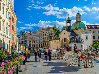 Krakov je starobylé polské město (Polsko)
