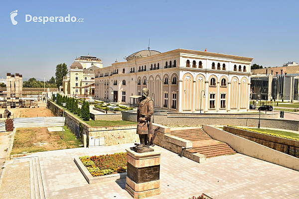 Hlavní město Skopje (Severní Makedonie)