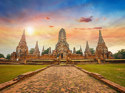 Chrámy Ayutthaya