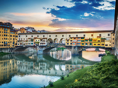 Most zlatníků ve Florencii