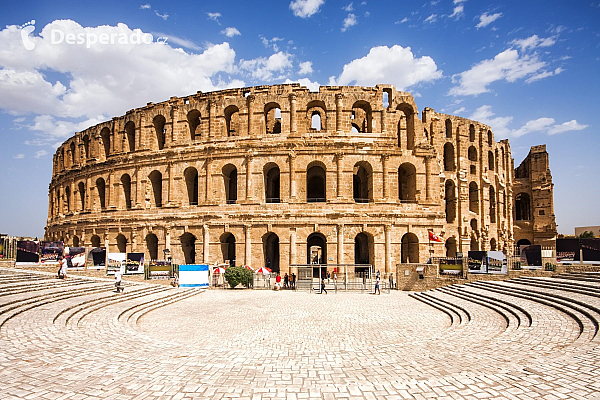 Koloseum v El Jem (Tunisko)