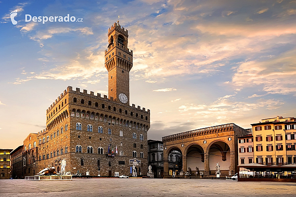 Palazzo Vecchio ve Florencii (Itálie)