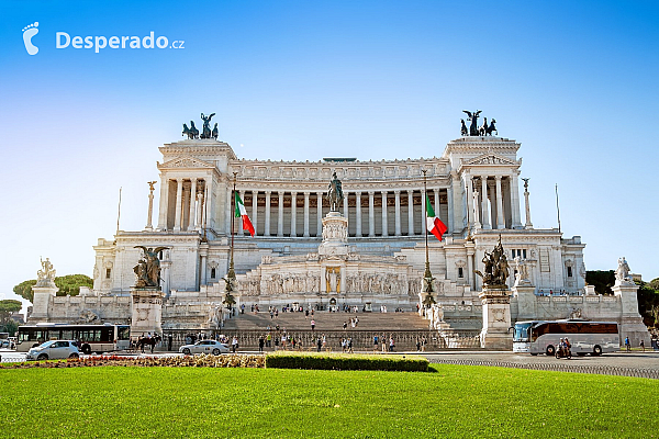 Altare della Patria v Římě (Itálie)