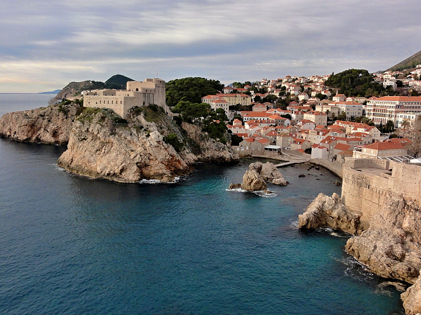 Pevnost Lovrijenac v Dubrovníku