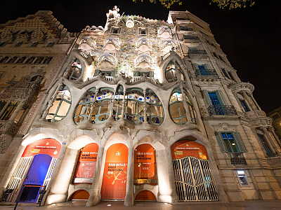 Casa Battlo v Barceloně