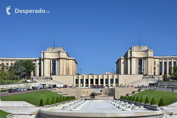 Palais de Chaillot v Paříži (Francie)