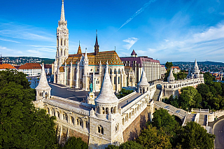 Matyášův chrám v Budapešti (Maďarsko)