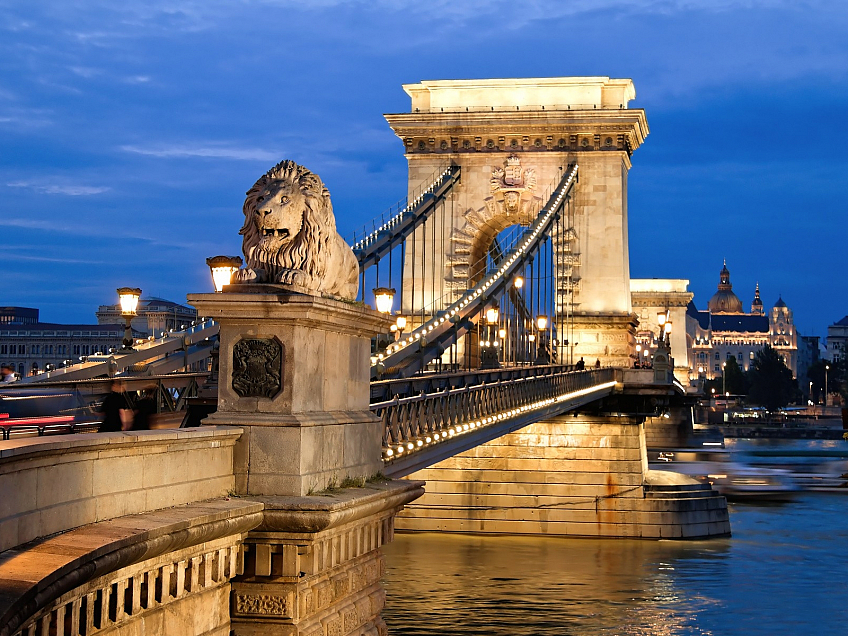 Řetězový most v Budapešti