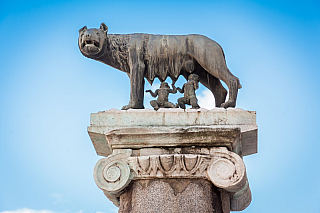 Romulus a Remus s vlčicí