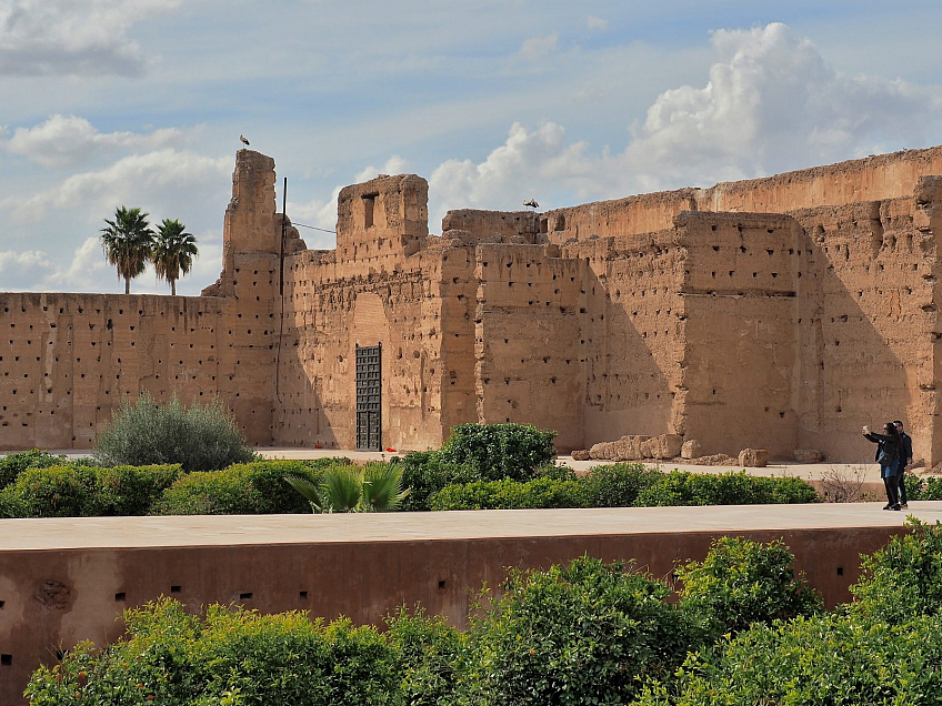 Palais El Badii v Marrákeši
