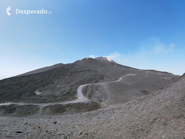 Etna je čím dál více navštěvovaná (Sicílie - Itálie)