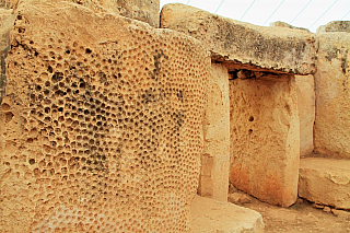 Megalitický stavby v Mnajdra (Malta)