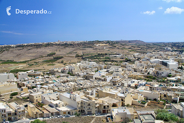 Victoria na ostrově Gozo (Malta)