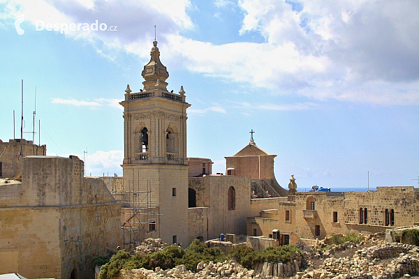 Victoria na ostrově Gozo (Malta)