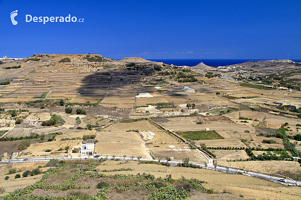 Victoria na ostrově Gozo (Malta)