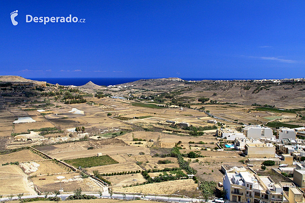 Victoria na ostrově Gozo (Malta)