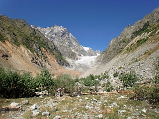 Ledovec Chalaadi (Gruzie)