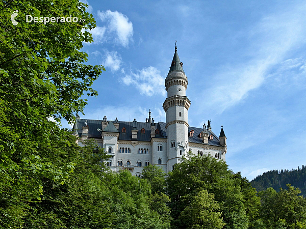 Zámek Neuschwanstein (Bavorsko - Německo)