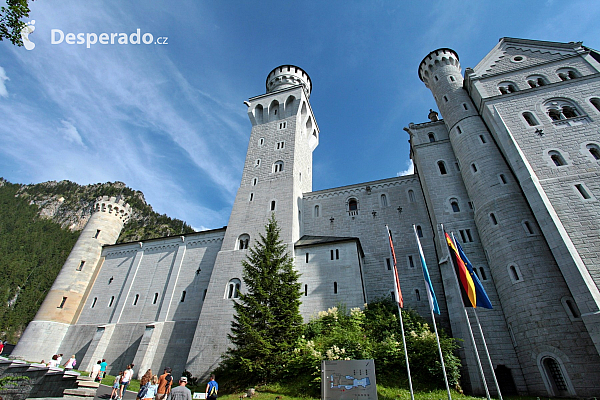 Zámek Neuschwanstein (Bavorsko - Německo)