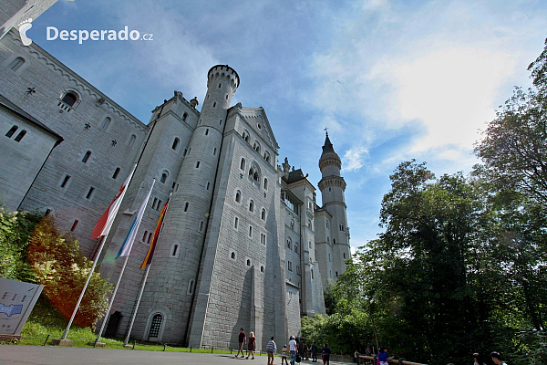 Zámek Neuschwanstein (Bavorsko - Německo)