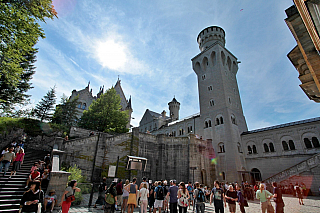 Zámek Neuschwanstein (Bavorsko - Německo)