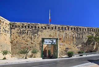 Válečné muzeum v pevnosti St. Elmo ve Vallettě (Malta)
