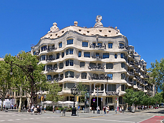 Casa Mila – La Pedrera v Barceloně