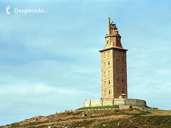 Herkulova věž  v La Coruña (Španělsko)