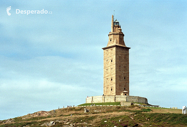 Herkulova věž  v La Coruña (Španělsko)