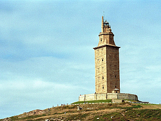 Herkulova věž  v La Coruña (Španělsko)