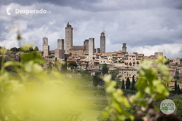 San Gimignano (Toskánsko - Itálie)