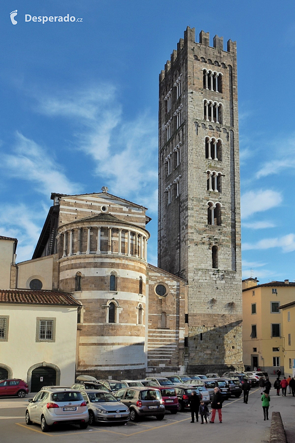 Kostel Chiesa di San Frediano v Lucca (Toskánsko - Itálie)