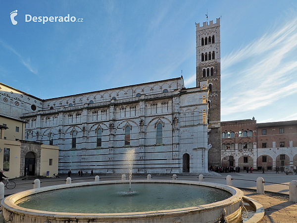 Katedrála Duomo di San Martino v Lucca (Toskánsko - Itálie)