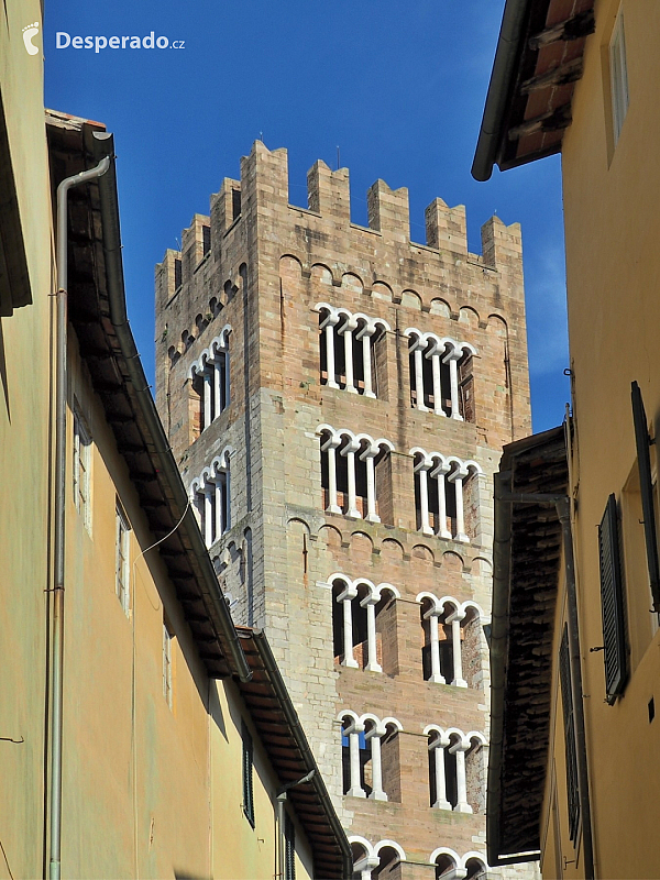 Kostel Chiesa di San Frediano v Lucca (Toskánsko - Itálie)