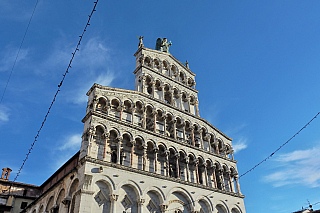 Chiesa di San Michele in Foro v Lucca (Toskánsko - Itálie)