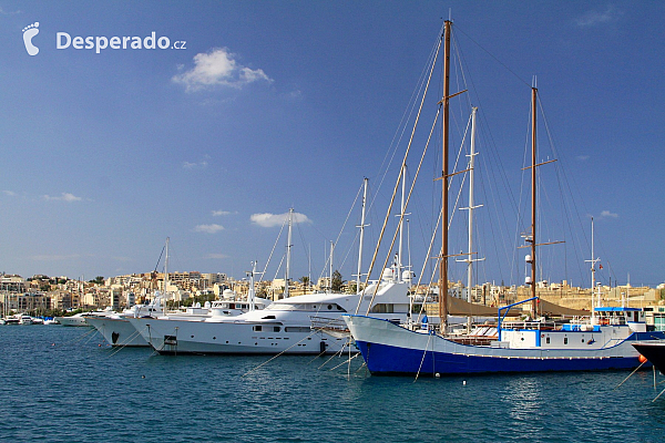 Výlet lodí Captain Morgan okolo Valletty, Grand Harbour a Sliemy (Malta)