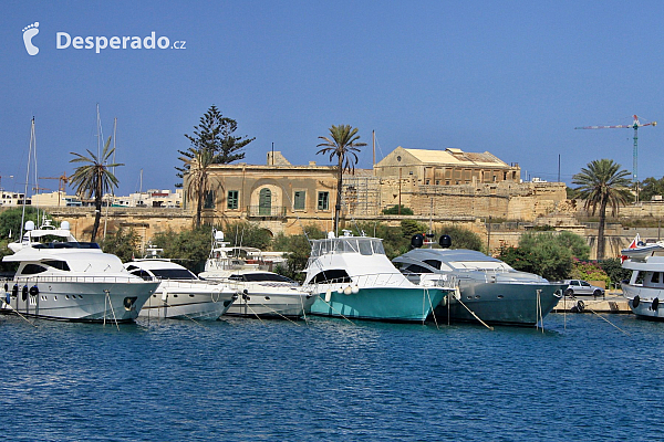 Výlet lodí Captain Morgan okolo Valletty, Grand Harbour a Sliemy (Malta)