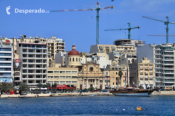 Výlet lodí Captain Morgan okolo Valletty, Grand Harbour a Sliemy (Malta)