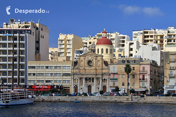 Výlet lodí Captain Morgan okolo Valletty, Grand Harbour a Sliemy (Malta)