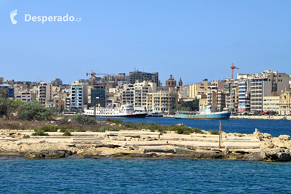 Výlet lodí Captain Morgan okolo Valletty, Grand Harbour a Sliemy (Malta)