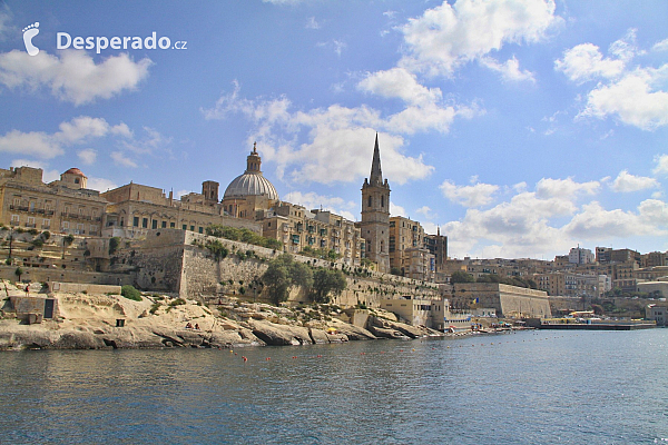 Výlet lodí Captain Morgan okolo Valletty, Grand Harbour a Sliemy (Malta)