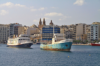 Výlet lodí Captain Morgan okolo Valletty, Grand Harbour a Sliemy (Malta)