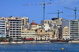 Výlet lodí Captain Morgan okolo Valletty, Grand Harbour a Sliemy (Malta)