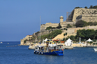 Výlet lodí Captain Morgan okolo Valletty, Grand Harbour a Sliemy (Malta)