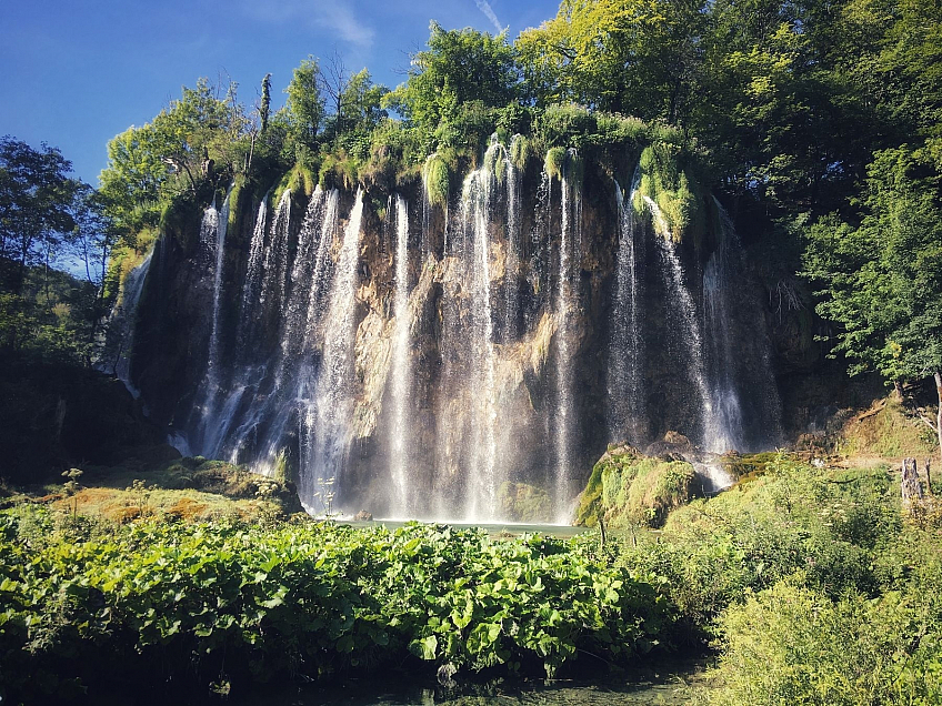 Vodopády - Plitvické jazerá (Chorvátsko)