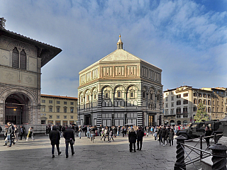 Baptisterium San Giovanni ve Florencii (Itálie)