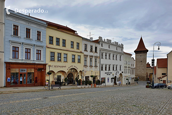 Masarykovo náměstí ve Znojmě (Česká republika)