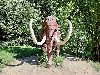 Expozice lovců mamutů (Landek Park - Ostrava - Česká republika)
